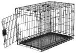 Durable Foldable Metal Dog Crate with Tray