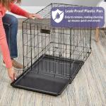 MidWest 30-Inch Folding Dog Crate with Divider