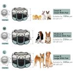 Portable Indoor/Outdoor Dog Playpen and Enclosure