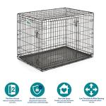 MidWest 42-Inch Folding Dog Crate for Large Breeds