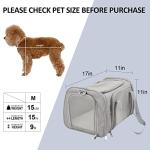 Henkelion Soft Sided Dog and Cat Carrier
