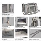 Henkelion Soft-Sided Carrier for Dogs and Cats