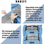 Soft-Sided Pet Carrier for Large Cats and Dogs