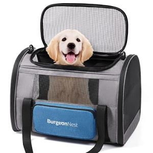 BurgeonNest Soft-Sided Pet Carrier for Dogs & Cats