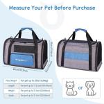 BurgeonNest Soft-Sided Pet Carrier for Dogs & Cats