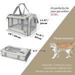 GAPZER Soft-Sided Pet Carrier for Travel