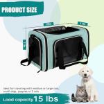 Portable Soft-Sided Pet Carrier for Small Dogs