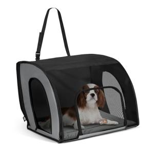 K&H Enclosed Soft Dog Car Seat Carrier