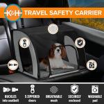 K&H Enclosed Soft Dog Car Seat Carrier