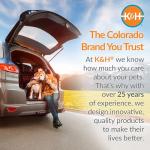 K&H Enclosed Soft Dog Car Seat Carrier