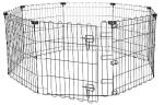 Amazon Basics Foldable Metal Dog Playpen - 24