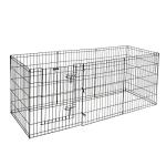 Foldable Metal Dog Playpen with 8 Panels