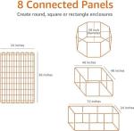 Amazon Basics Extra Large Foldable Dog Playpen