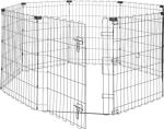 Octagonal Metal Dog Playpen - Indoor/Outdoor, Small