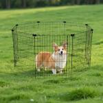 Octagonal Metal Dog Playpen - Indoor/Outdoor, Small