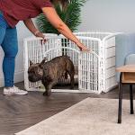 IRIS 24" 4-Panel Dog Playpen with Gate