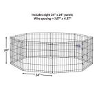 Metal Dog Exercise Pen - Indoor/Outdoor Play Space
