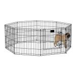 Folding Metal Dog Playpen - 16 Sq Ft Space