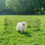 Octagonal Metal Dog Playpen - Indoor/Outdoor, Extra Small