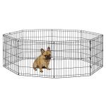 Folding Metal Dog Exercise Pen - 16 Sq Ft