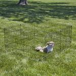 Folding Metal Dog Exercise Pen - 16 Sq Ft