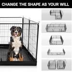 Dog Playpen with Storage Bag - 8 Panels