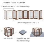 Unipaws Extra Wide 6-Panel Pet Playpen