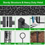 Extra Wide 12 Panel Dog Playpen for Outdoors