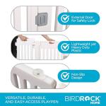 Dog Playpen with Door, 8 Panels, 25.6in H