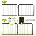 Heavy Duty Dog Playpen Extender - 24 Inch Panels