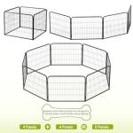 Heavy Duty Dog Playpen Extender - 24 Inch Panels