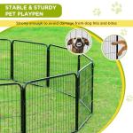 Heavy Duty Dog Playpen Extender - 24 Inch Panels