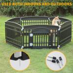 Foldable Plastic Pet Playpen for Dogs