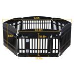 Foldable Plastic Pet Playpen for Dogs