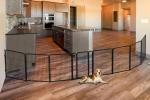 Extra Wide Adjustable Dog Gate for Indoor Use