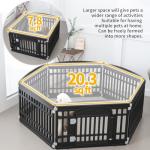 Foldable Plastic Pet Playpen for Dogs