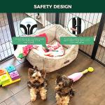 Extra Wide Adjustable Dog Gate for Indoor Use
