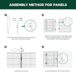 Extra Wide Adjustable Dog Gate for Indoor Use