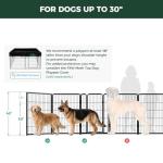 Heavy-Duty Indoor Dog Playpen for Medium & Large Dogs