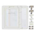 Expandable Acrylic Dog Playpen with T-Buckles