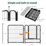 PawGiant Dog Playpen for Indoor/Outdoor Use