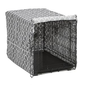 Medium Dog Crate Cover with Teflon Fabric Protector