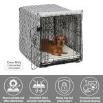 Medium Dog Crate Cover with Teflon Fabric Protector