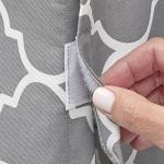 XL Dog Crate Cover with Teflon Protector, Gray