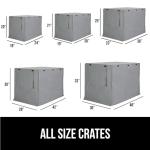 GORILLA GRIP Dog Crate Cover for 24" Kennel