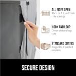 GORILLA GRIP Dog Crate Cover for 24" Kennel