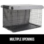 GORILLA GRIP Dog Crate Cover for 24" Kennel