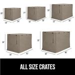 Gorilla Grip Dog Crate Cover for 36" Kennels