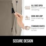 Gorilla Grip Dog Crate Cover for 36" Kennels