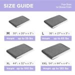 Washable Dog Bed Cover - Large Plush Fleece